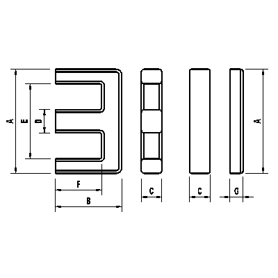 EI型高導(dǎo)磁芯
